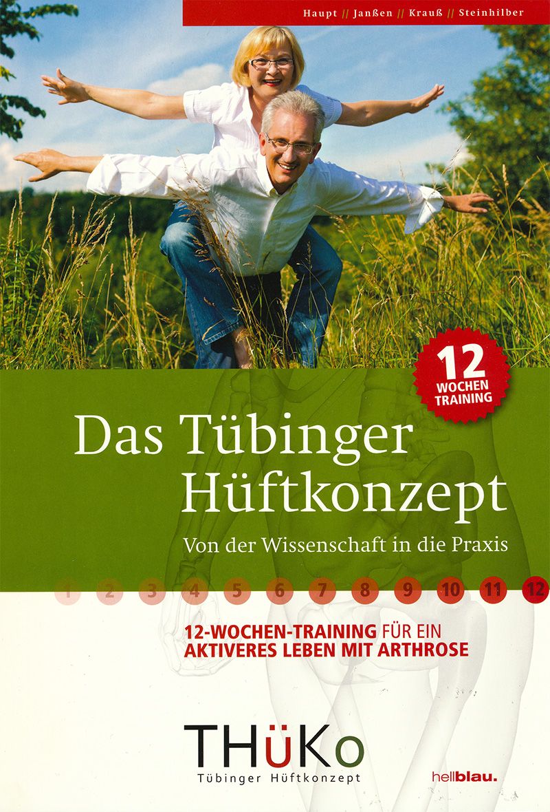 Abbildung der Titelseite des Buchs "Das Tübinger Hüftkonzept"