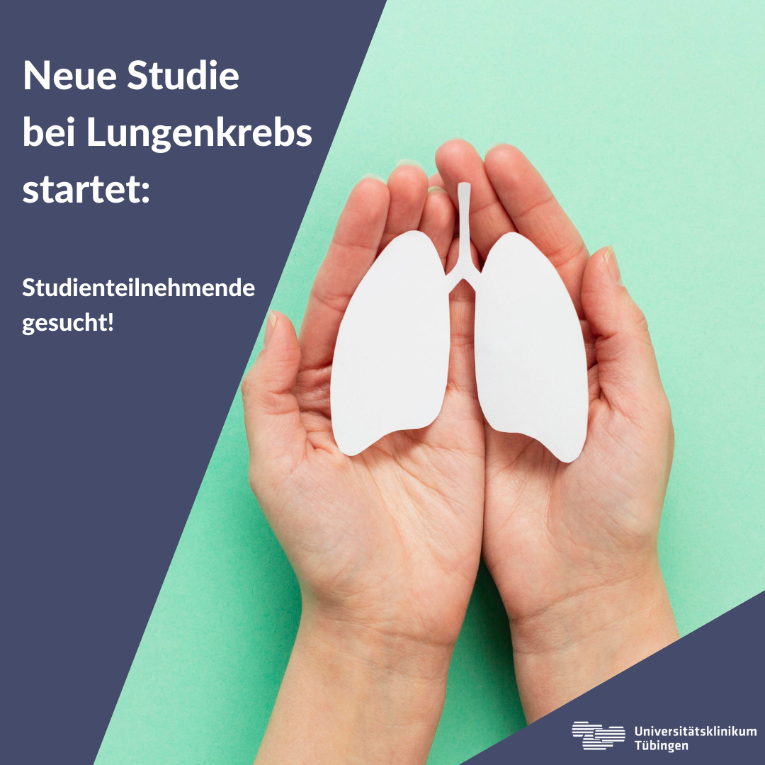 Eine Lunge aus Papier wird von zwei Händen umschlossen.