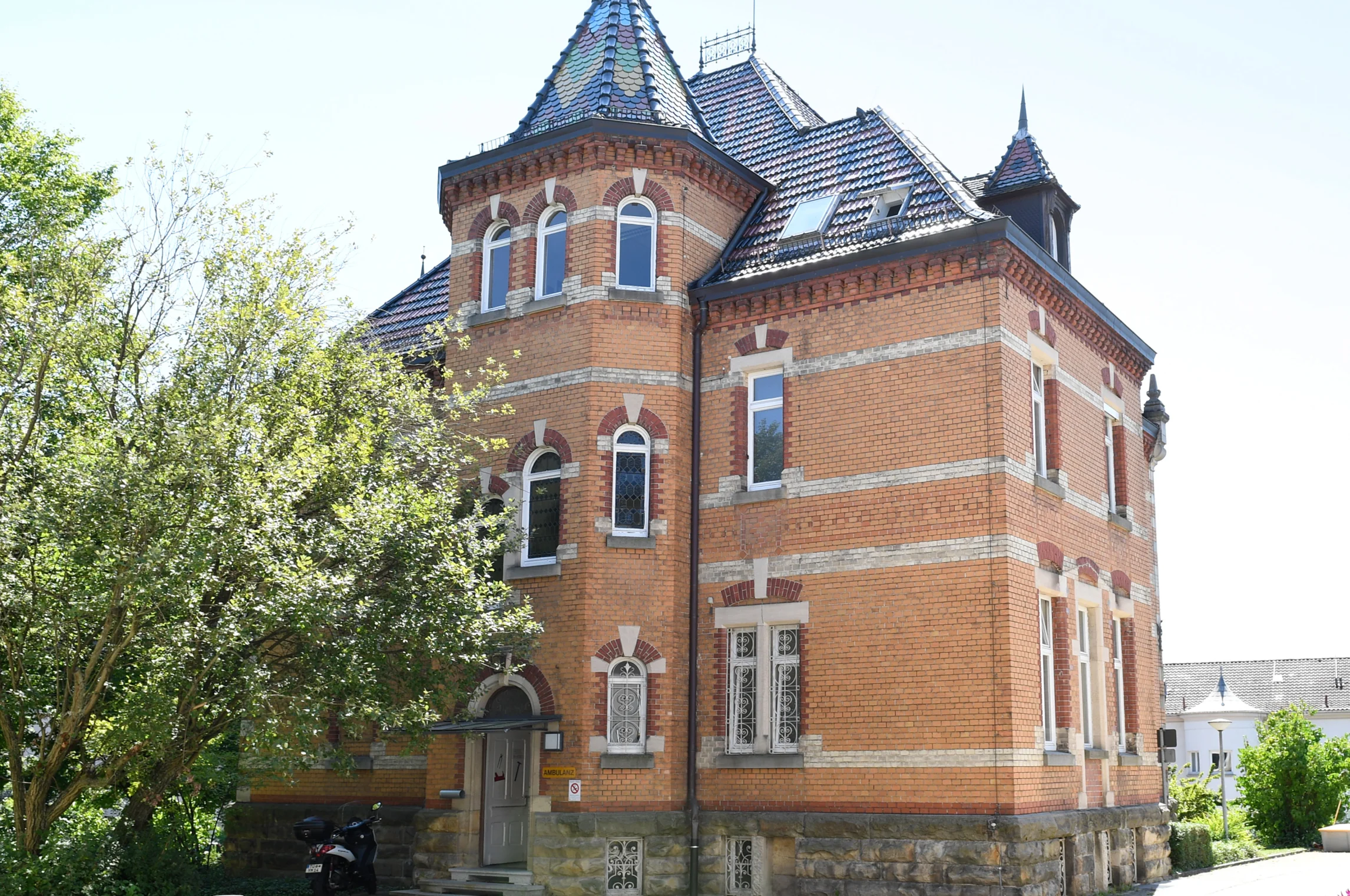 Gebäude der Allgemeinambulanz