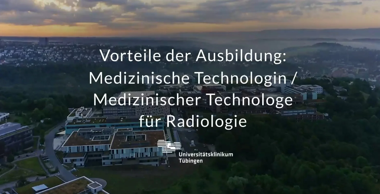 Startfolie Video: Vorteile in der Ausbildung als Medizinische Technologin/Medizinischer Technologe