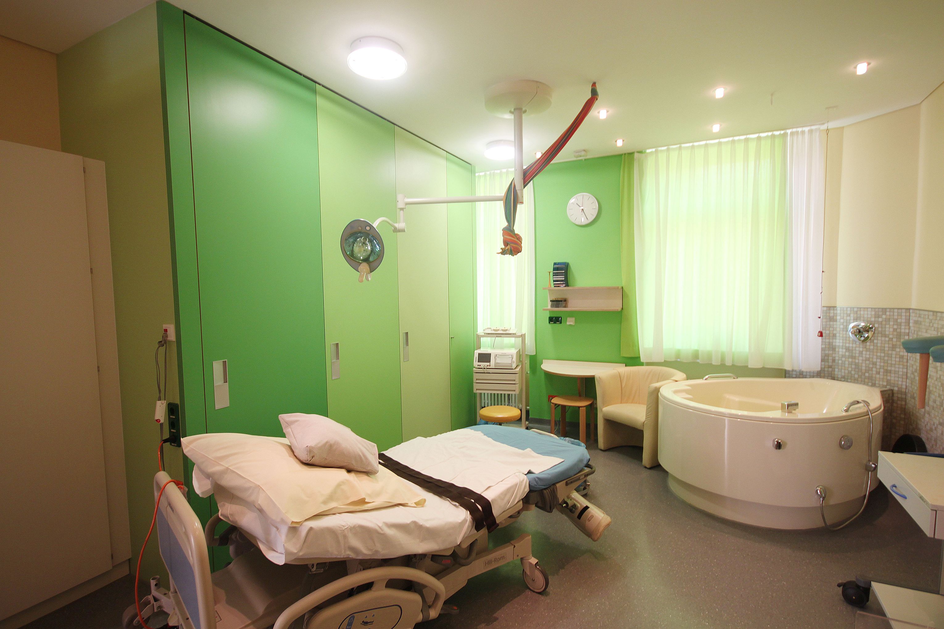 Blick in den Kreißsaal