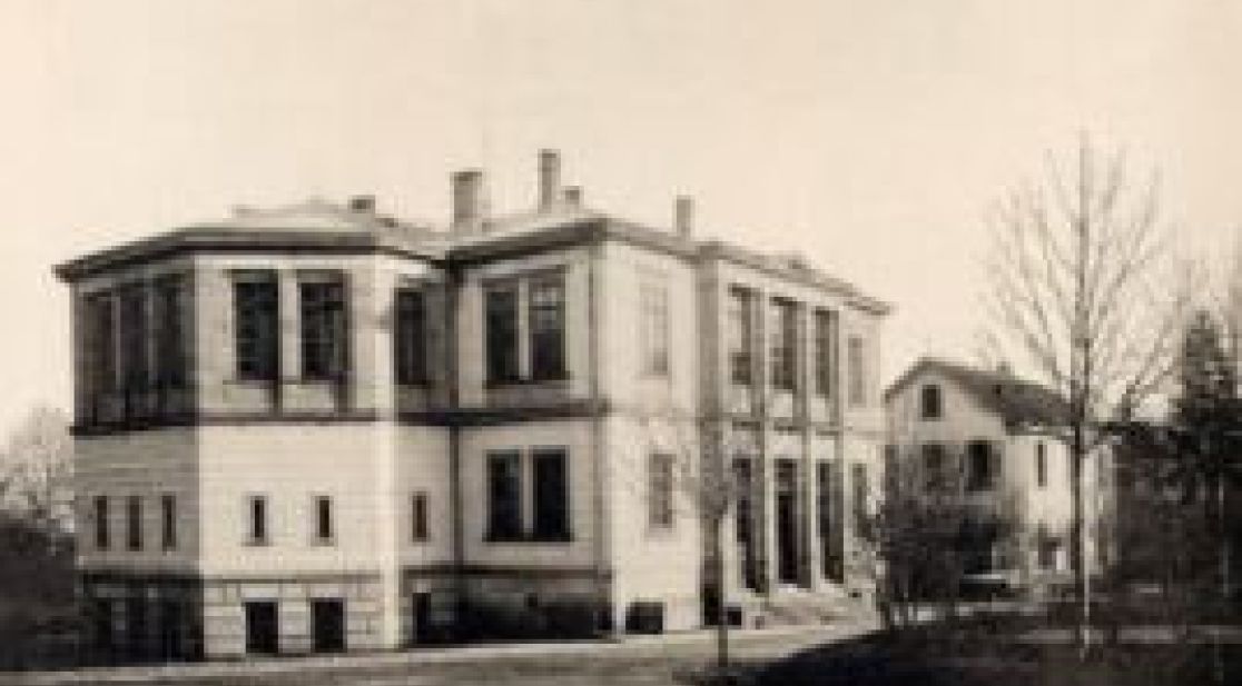 Alte Aufnahme des Instituts