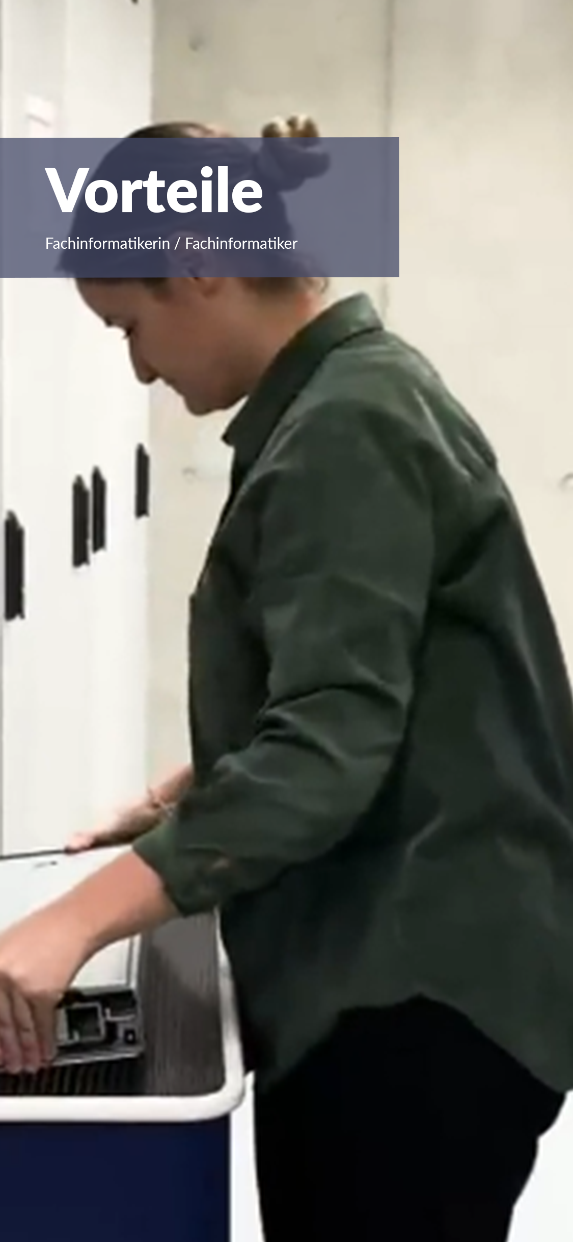 Vorteile während der Ausbildung