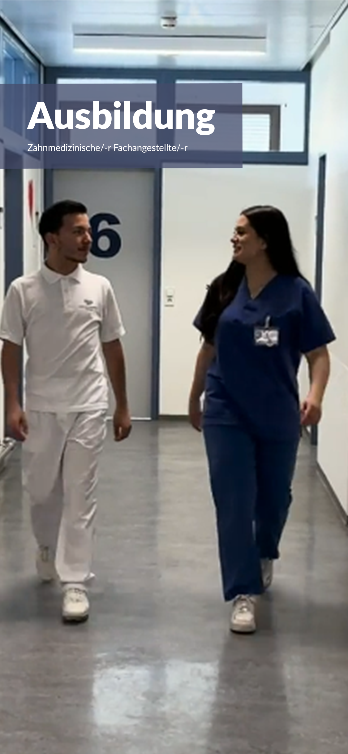 Vorstellung Auszubildenden Zahnmedizinische Fachangestellte