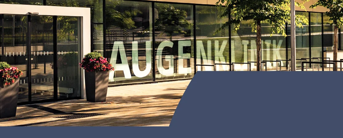 Gebäude der Augenklinik