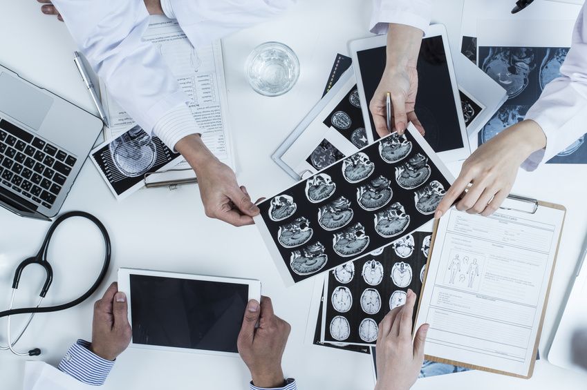 Ärzte im gemeinsamen Gespräch