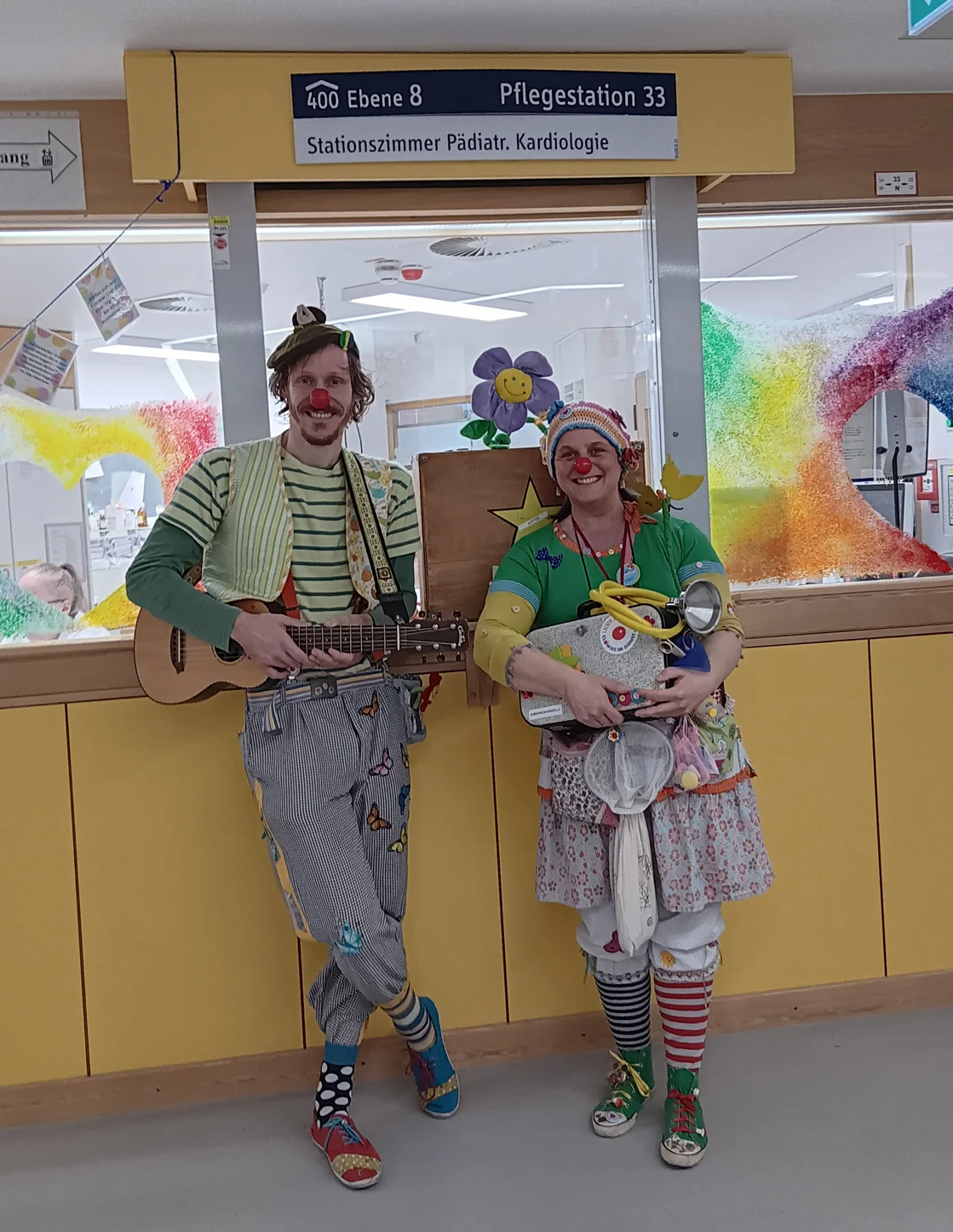 Klinikclowns auf Station 33