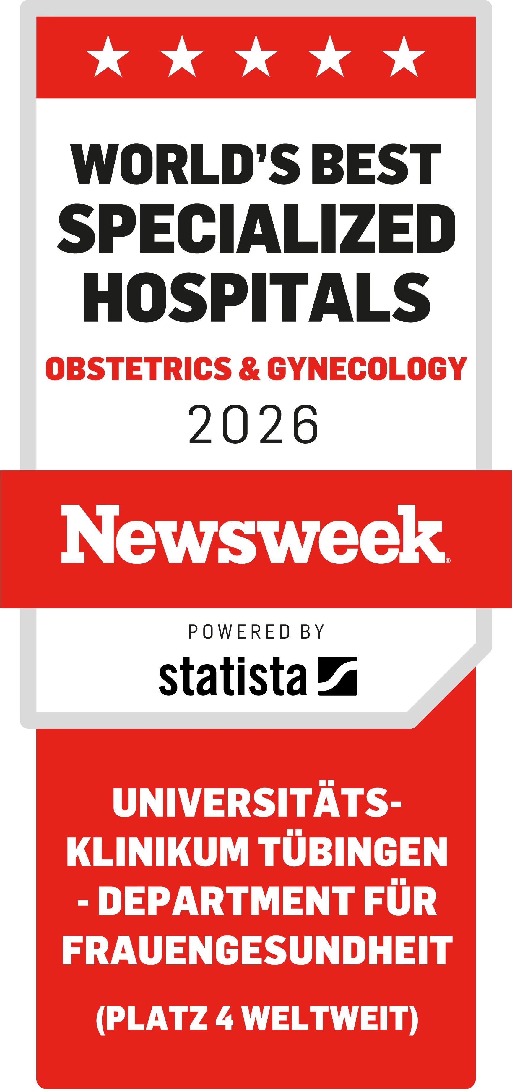 Newsweek Qualitäts-Siegel