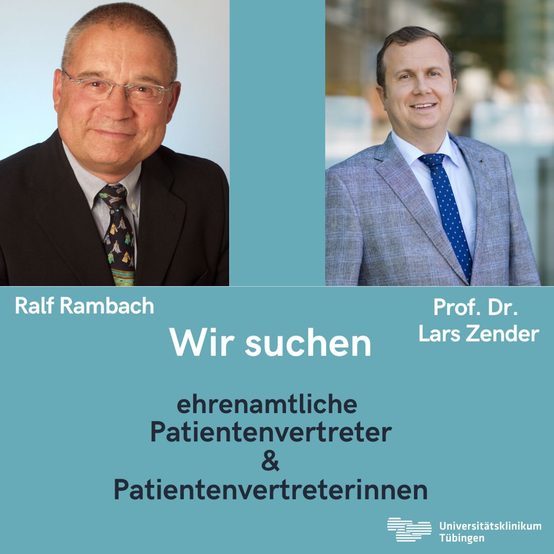 Porträts von Prof. Dr. Lars Zender und Ralf Rambach.
