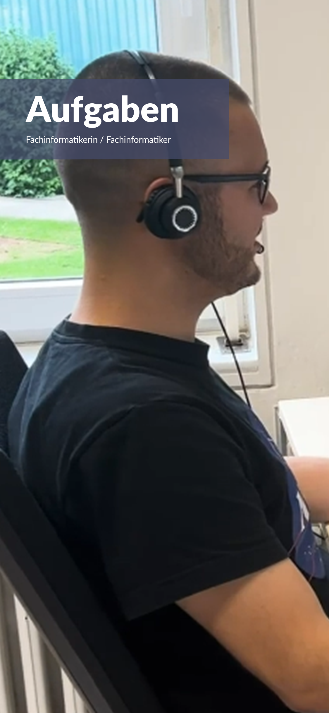 Aufgaben als Fachinformatiker/in