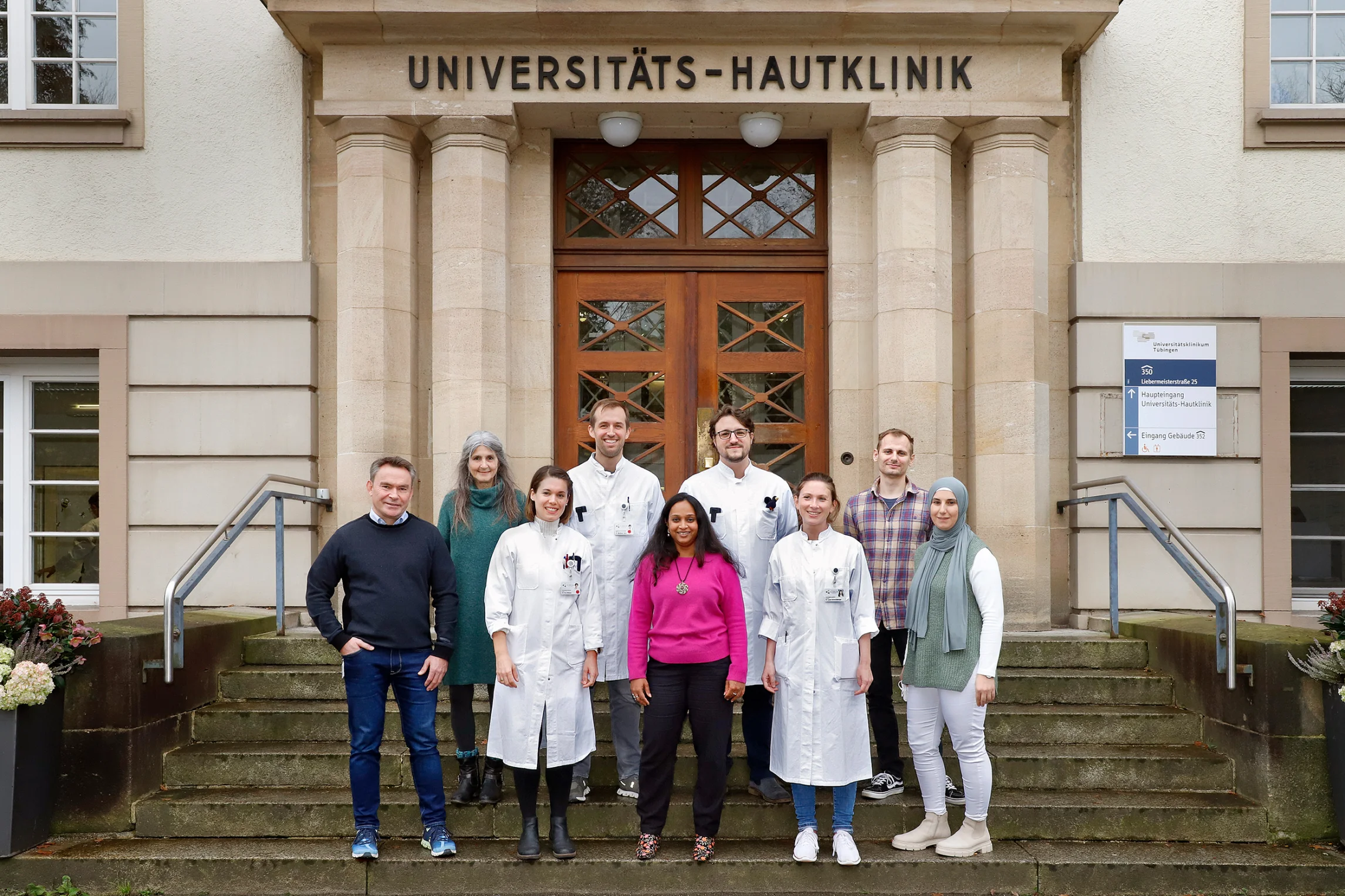 Gruppenfoto Studienzentrum Immundermatologie