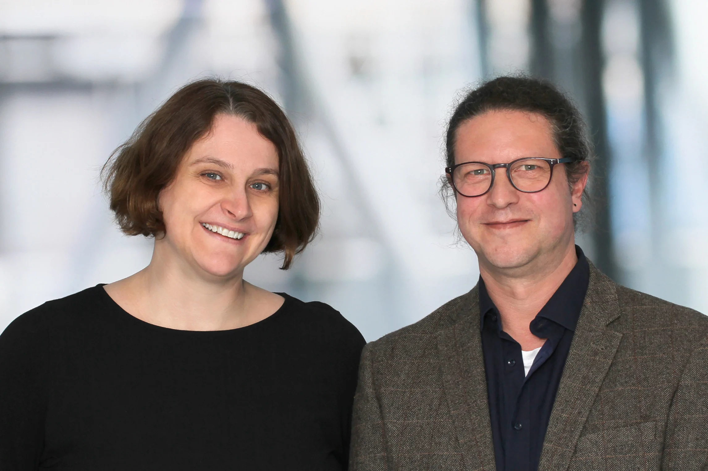 Heike Werner links und Jens Rümmele rechts im Portrait