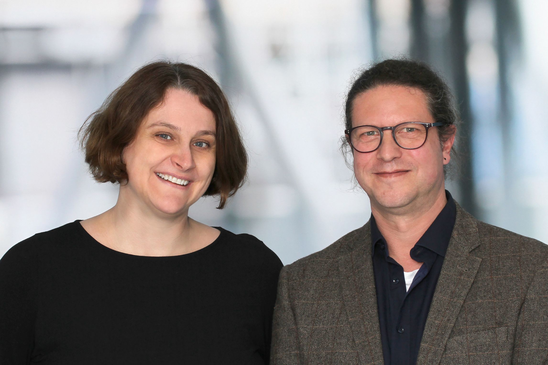 Heike Werner links und Jens Rümmele rechts im Portrait