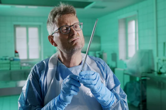 Szene in der Pathologie