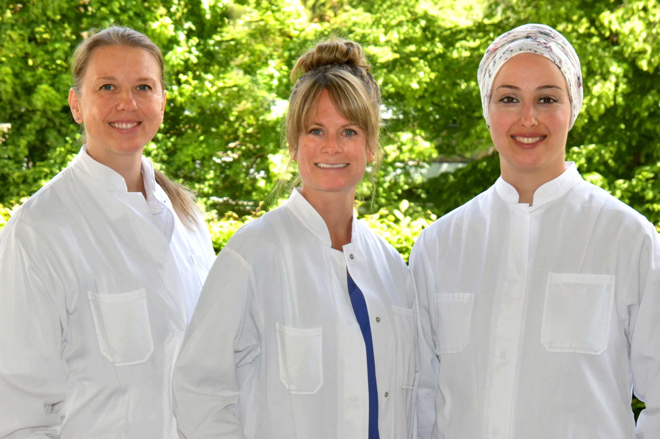 Dentalhygienikerinnen-Team des Prophylaxezentrums der Abteilung für Zahnerhaltung