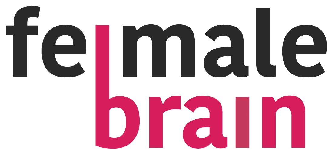 Logo female brain