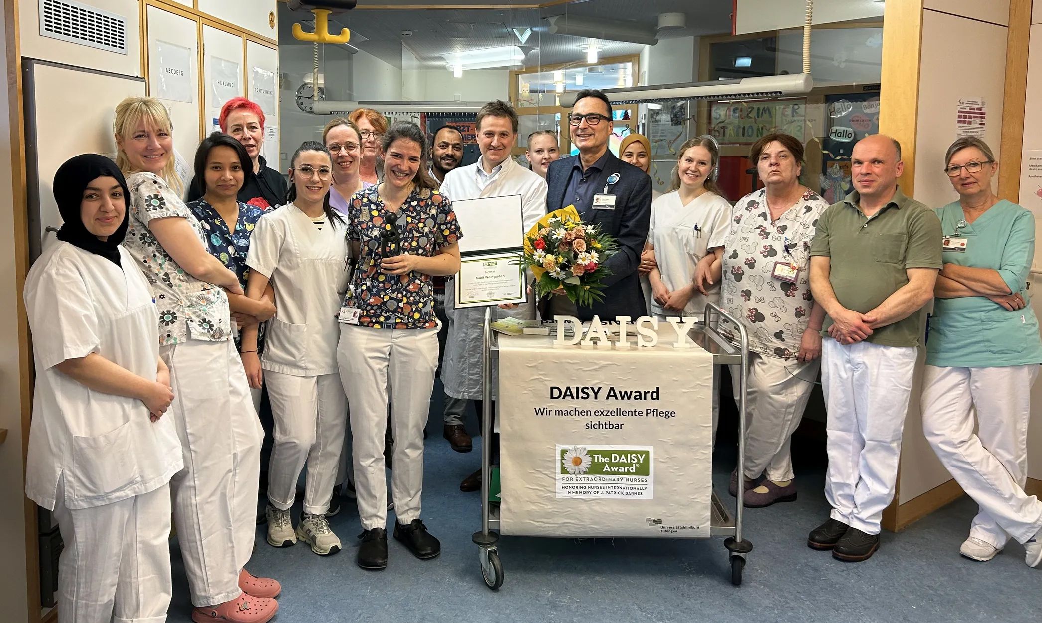 Gruppenbild bei der Presiverleihung