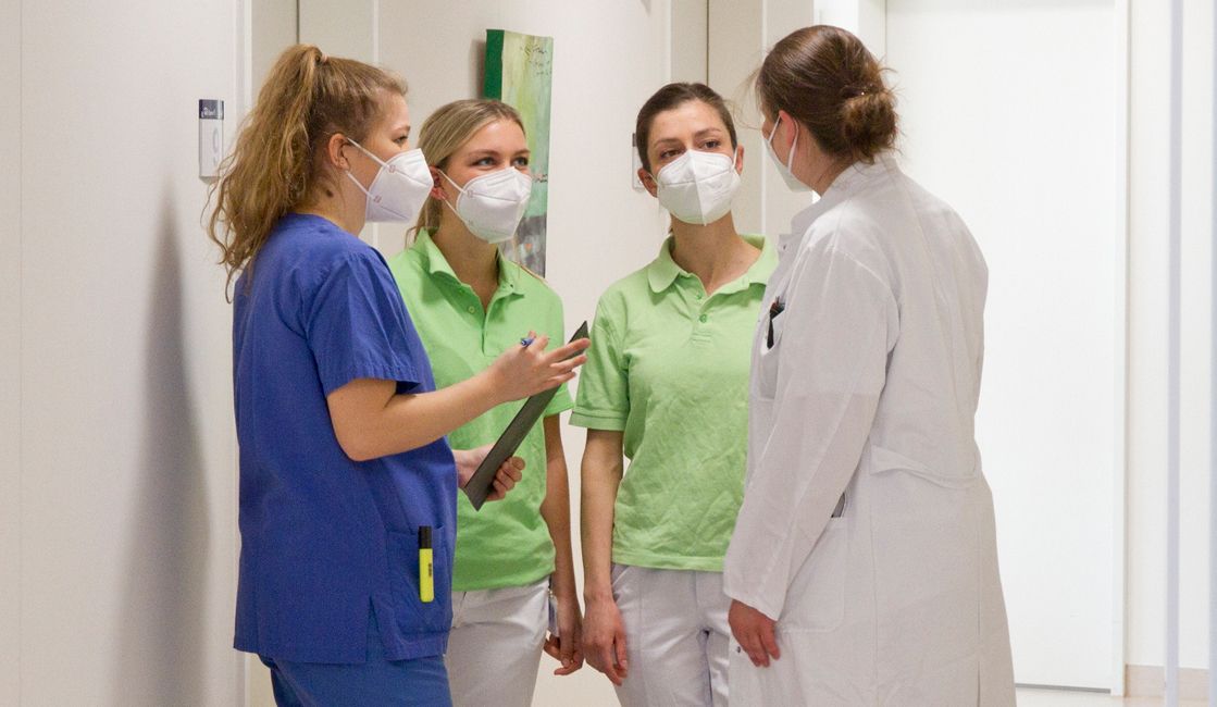 Logopädie-Team bespricht sich