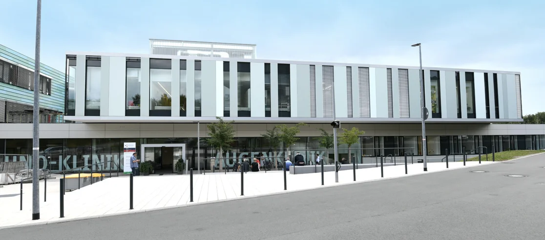 Gebäude der Augenklinik