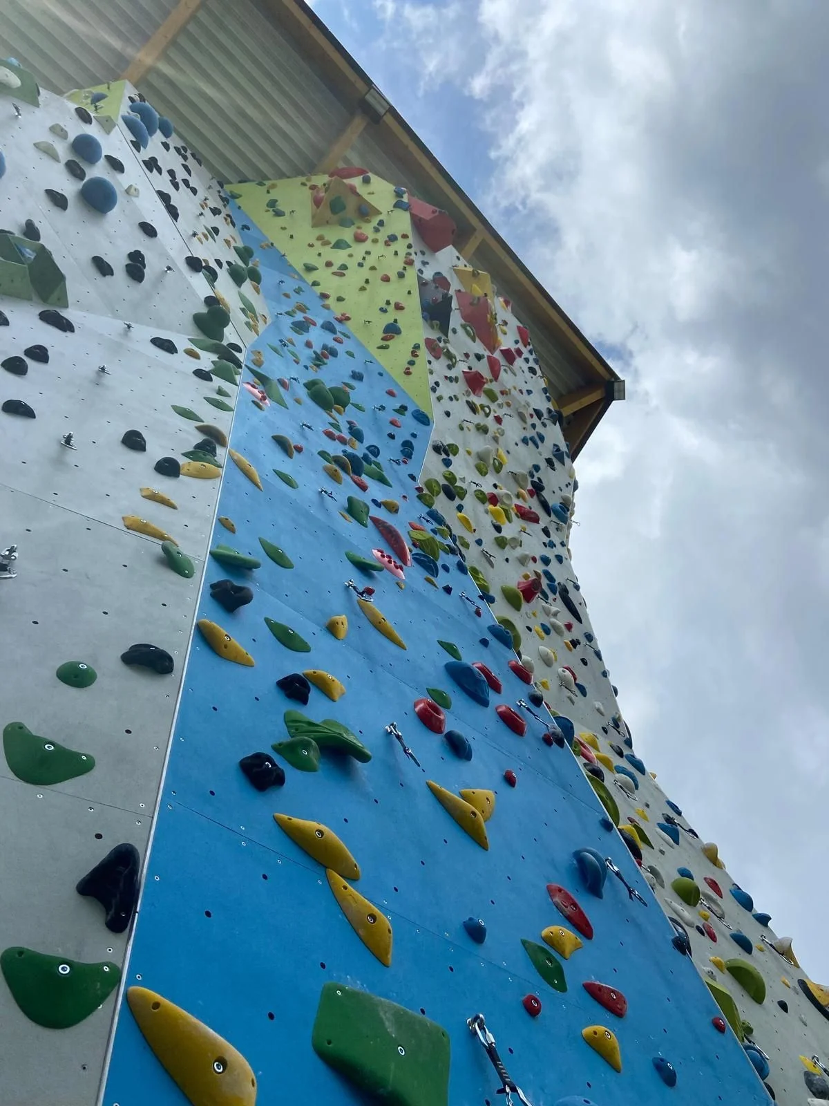 Kletterwand zum Auspowern