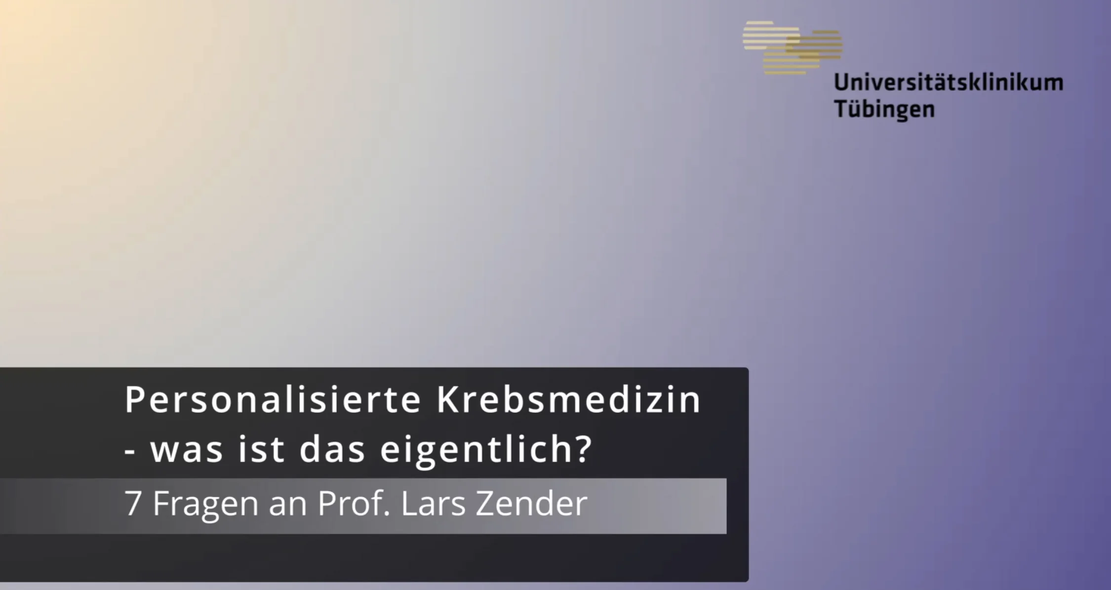Video start slide