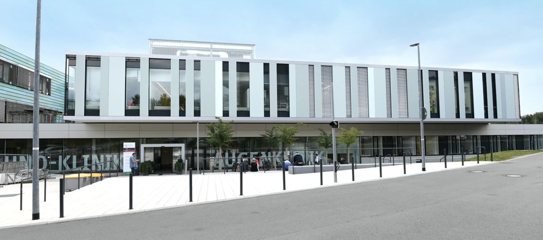 Gebäude der Augenklinik