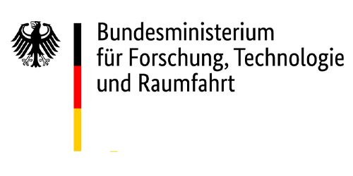 Logo Bundesministerium für­ Forschung, Technologie und Raumfahrt