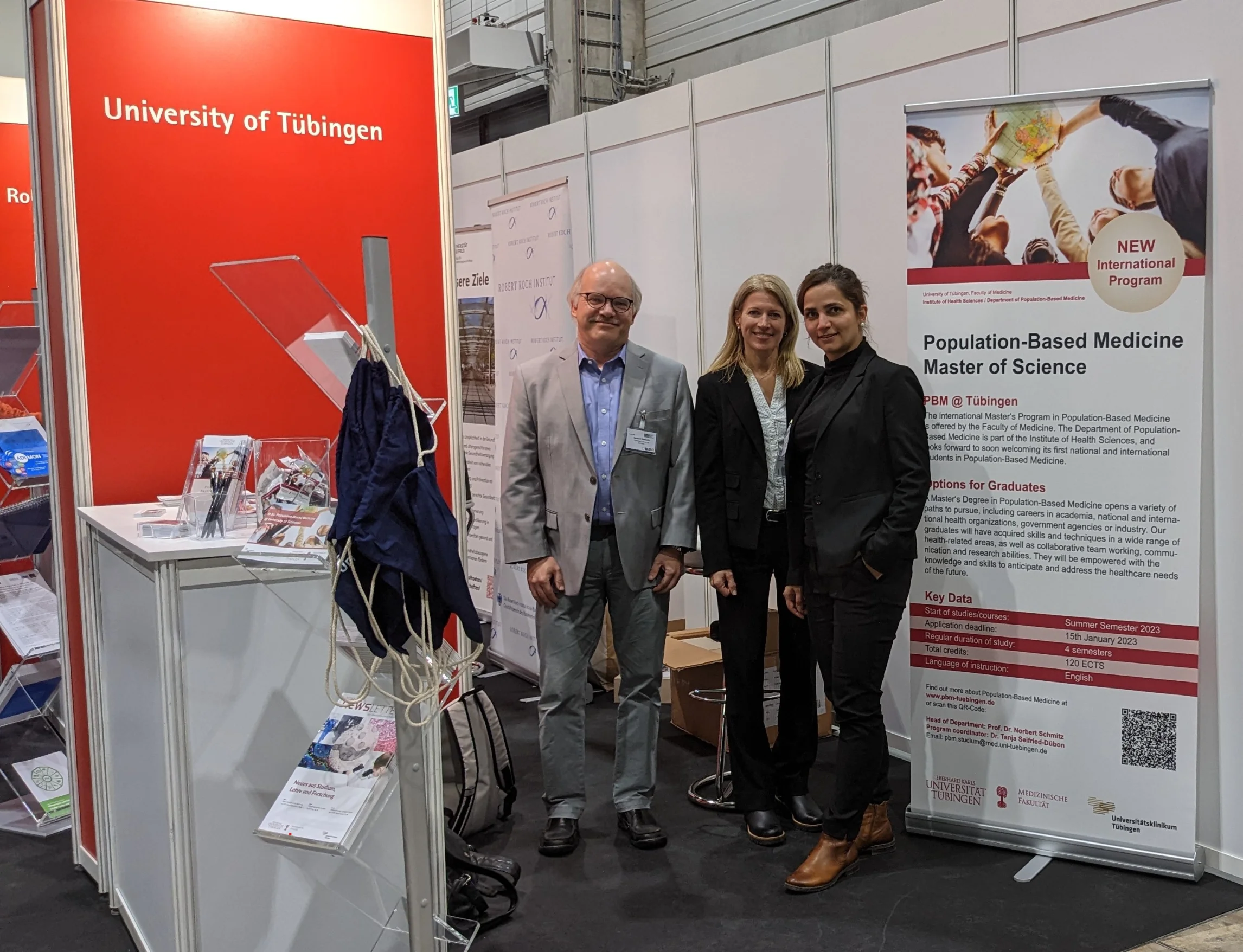 EPHC Stand mit Team