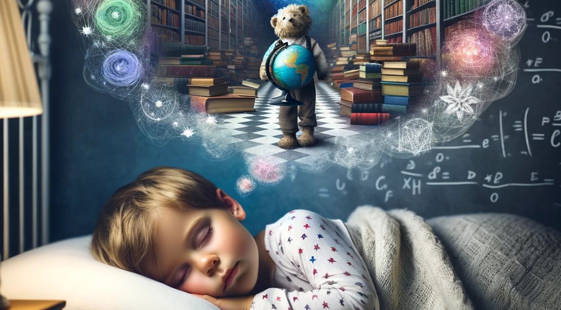 Zeichnung Glühbirnen auf blauem Hintergrund