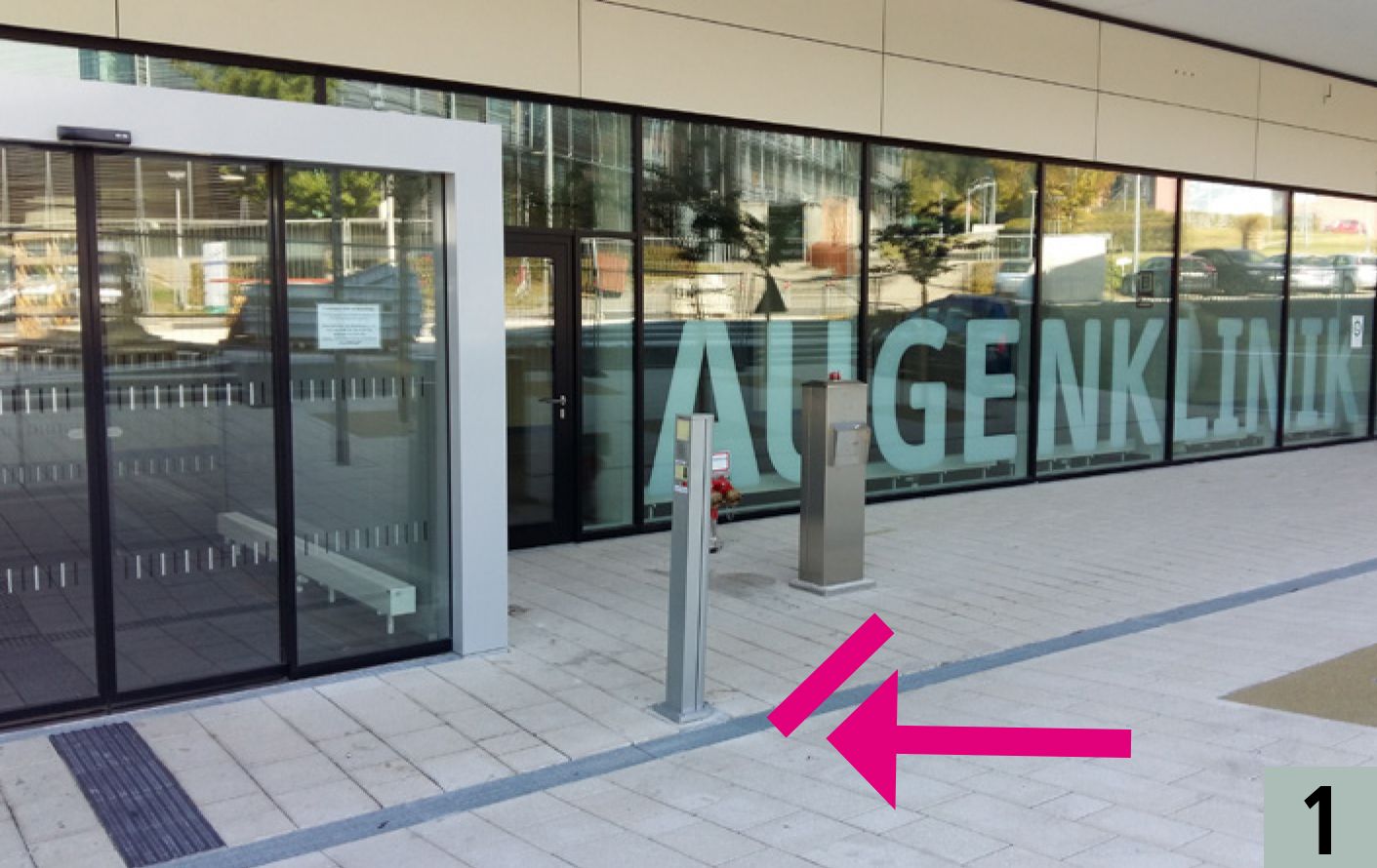 Haupteingang Augenklinik