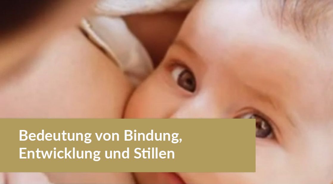 Video Thumbnail: Schmuckbild Baby, Titel: Bedeutung von Bindung, Entwicklung, Stillen