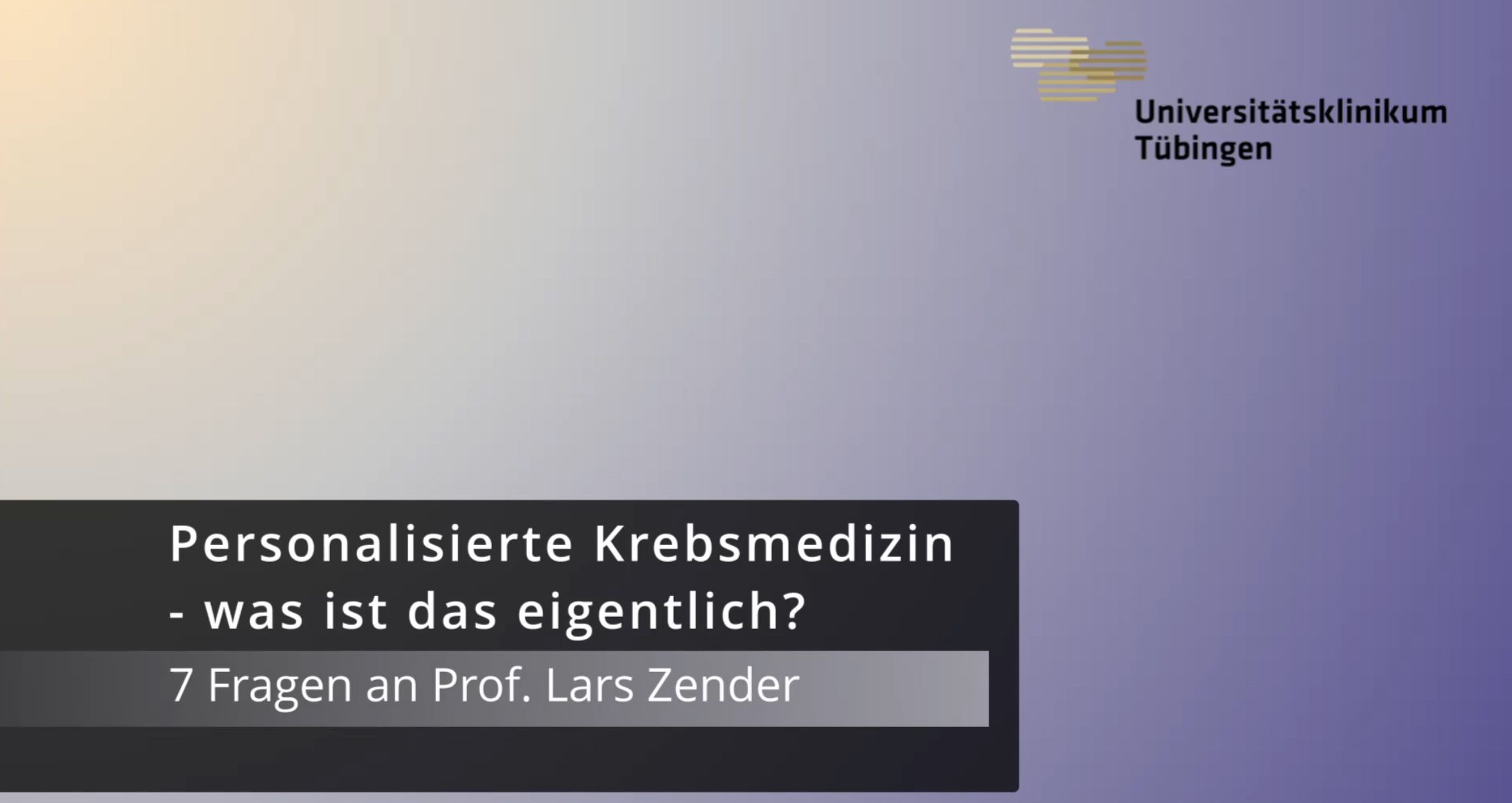 Video start slide