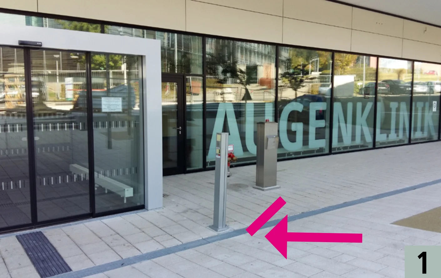Haupteingang Augenklinik