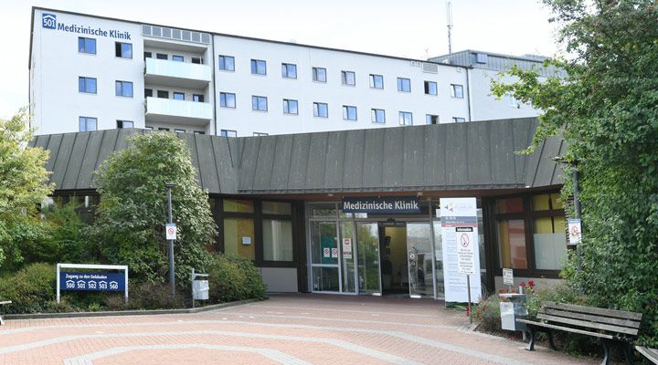 Eingang Medizinische Klinik