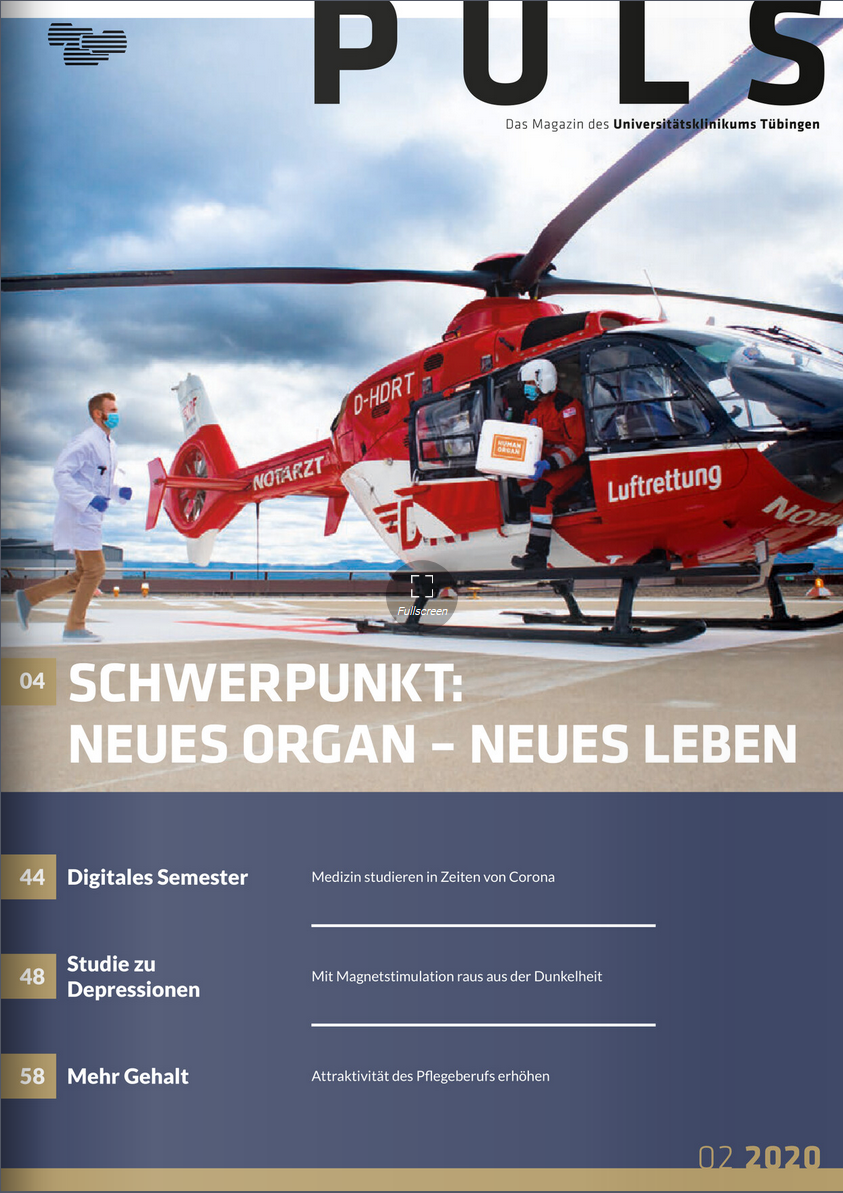 Deckblatt Klinikmagazin PULS Ausgabe 2/2020