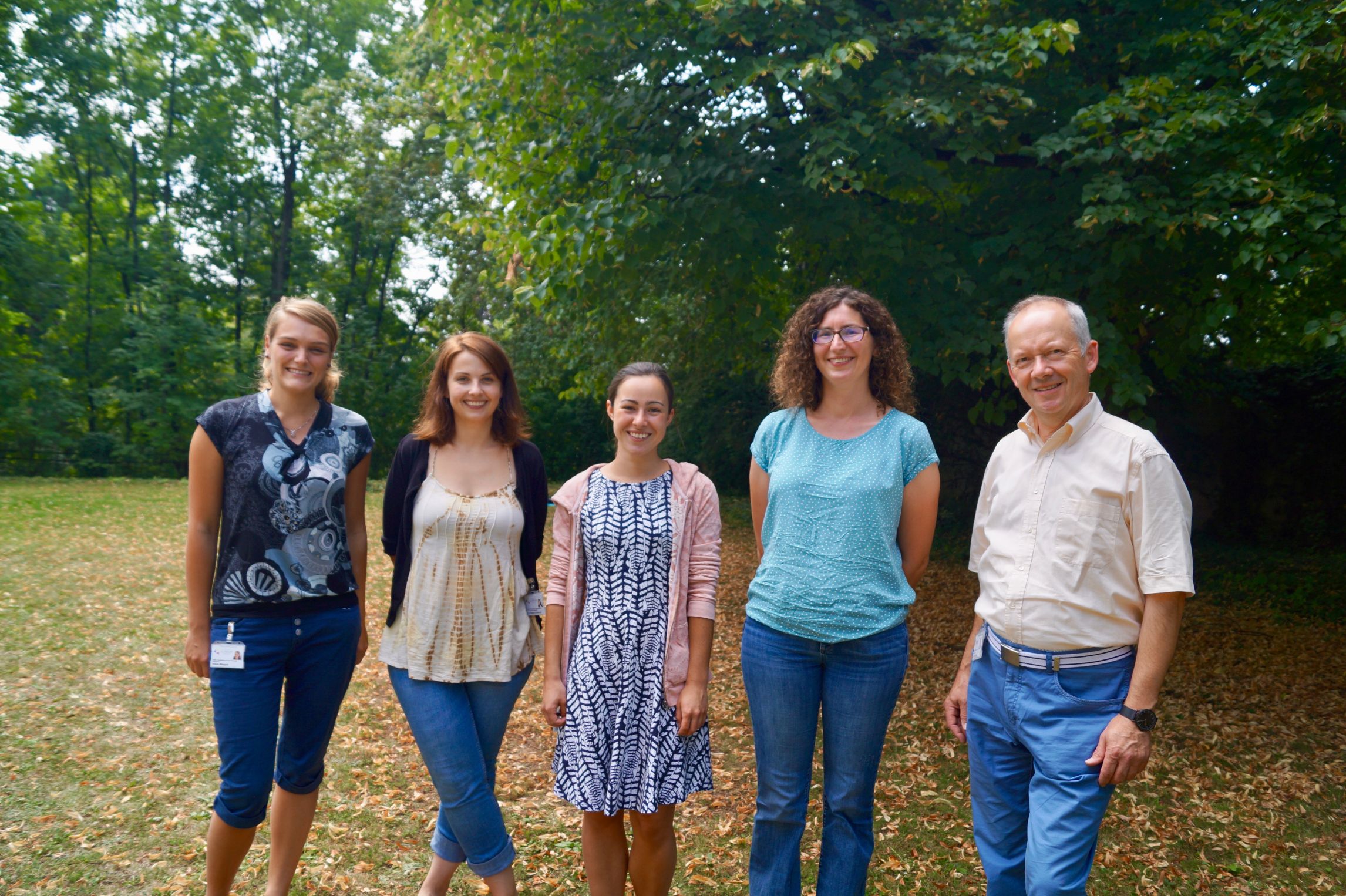 Gruppenbild der Forschungsgruppe
