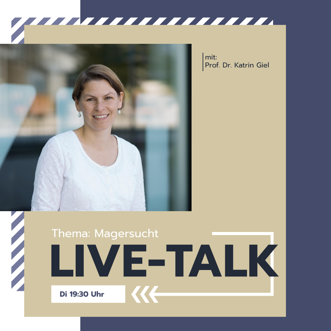 Live Talk Ankündigung Magersucht