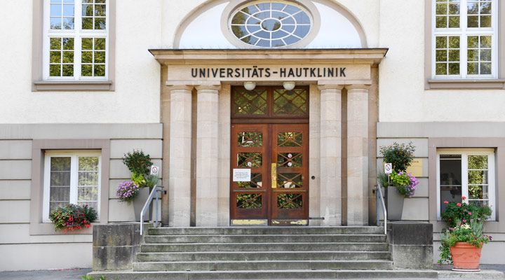 Eingang Hautklinik