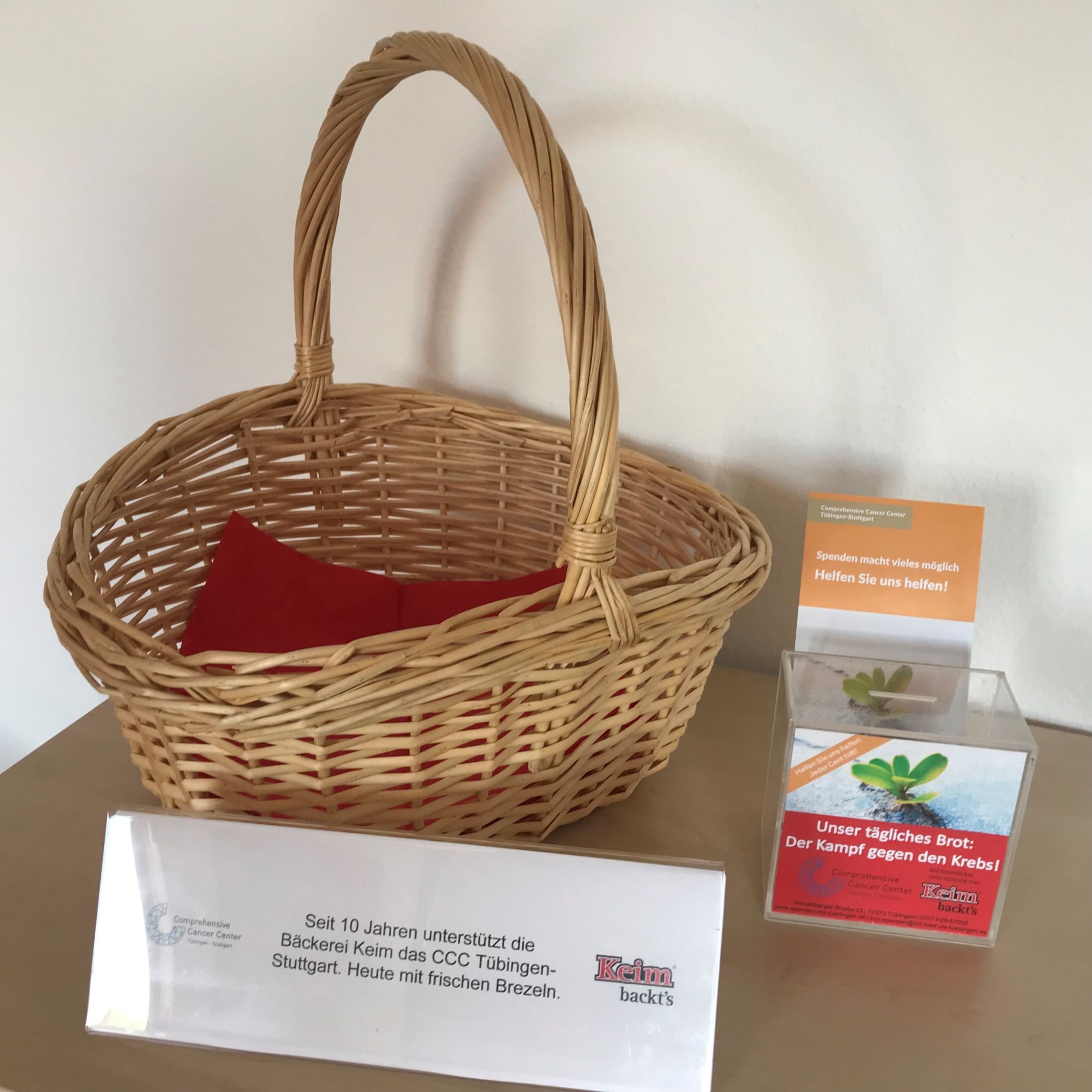 ... alle Brezeln weg!