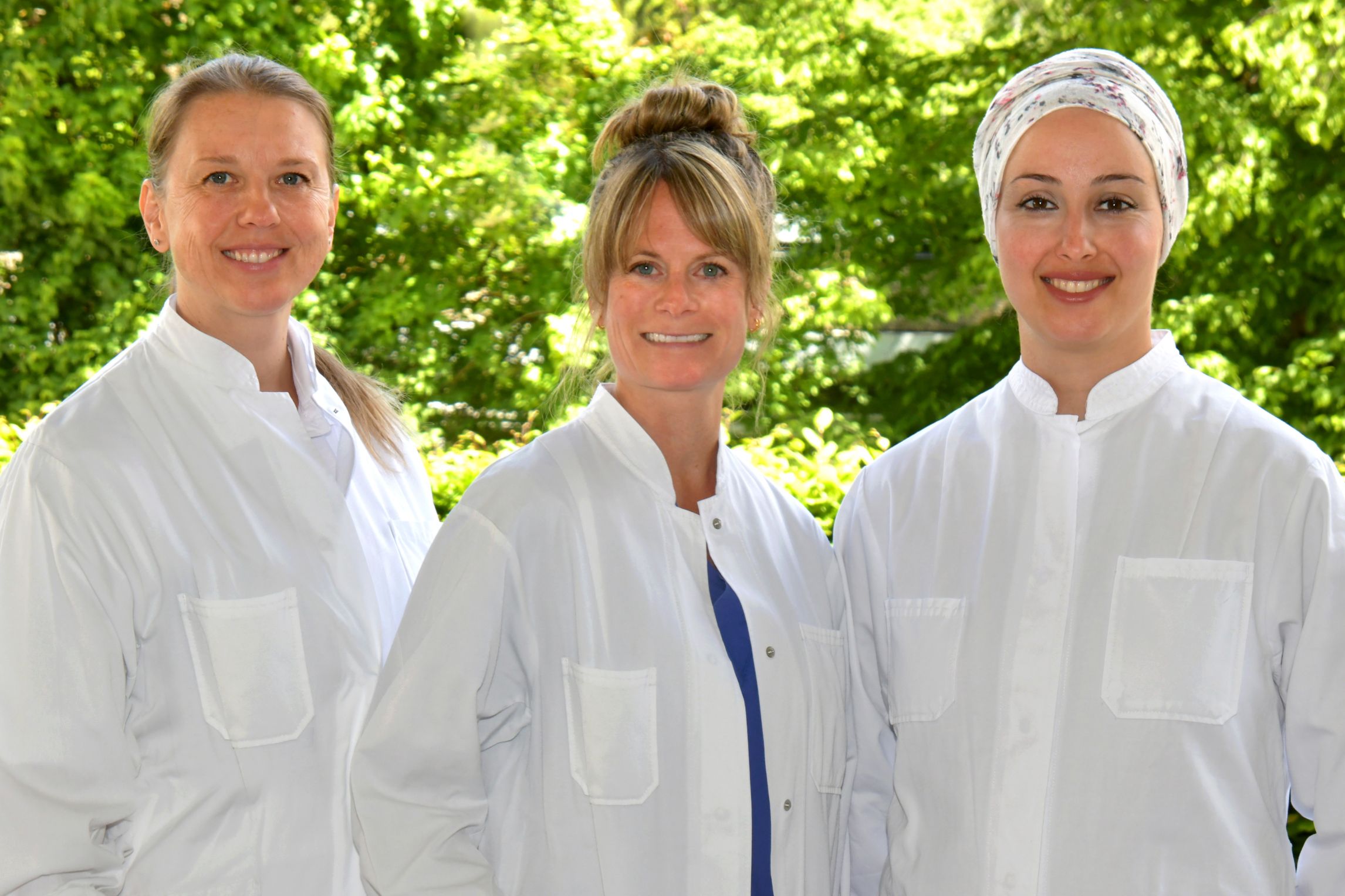 Dentalhygienikerinnen-Team des Prophylaxezentrums der Abteilung für Zahnerhaltung