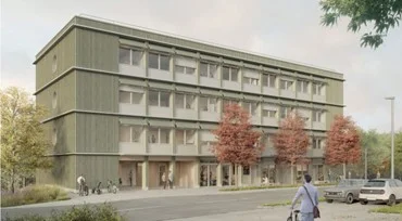 Visualisierung des Neubaus