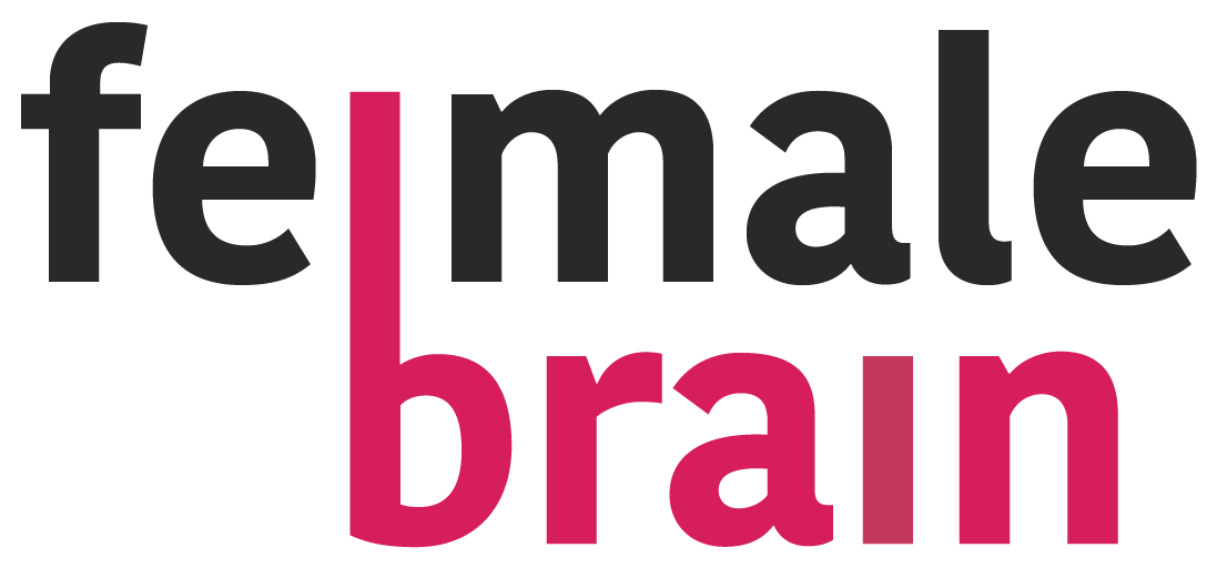 Logo female brain