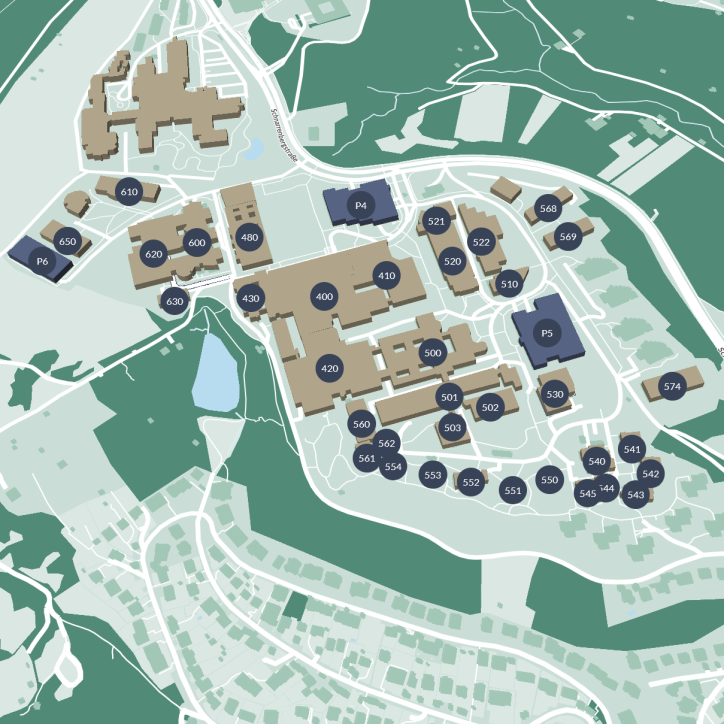Lageplan Navi@UKT