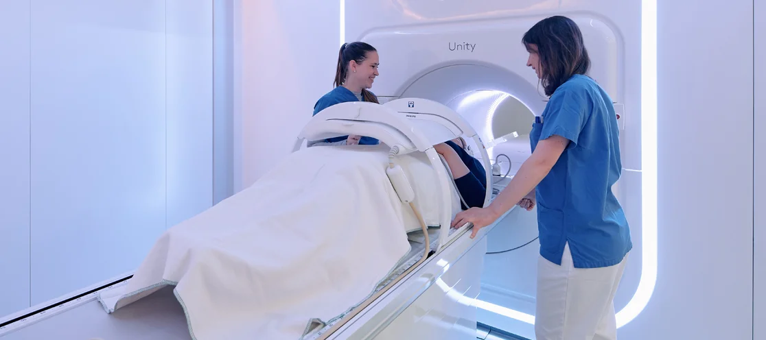 Behandlung am MR-Linac