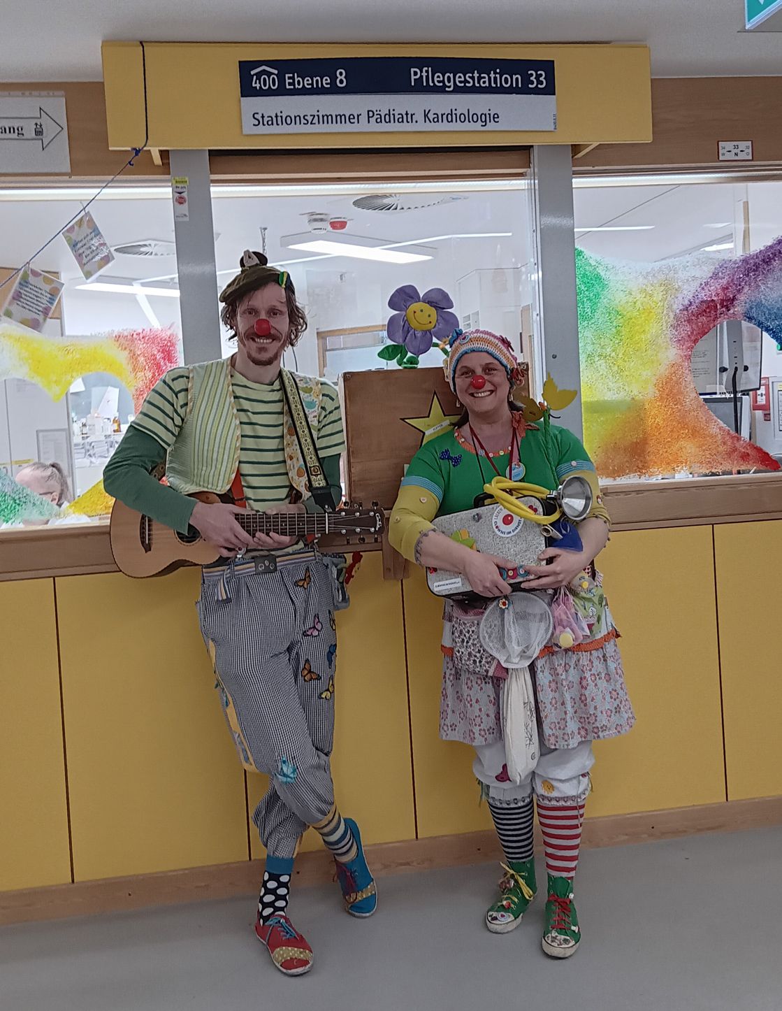 Klinikclowns auf Station 33