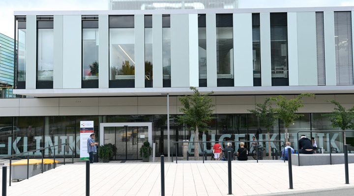 Eingang Augenklinik