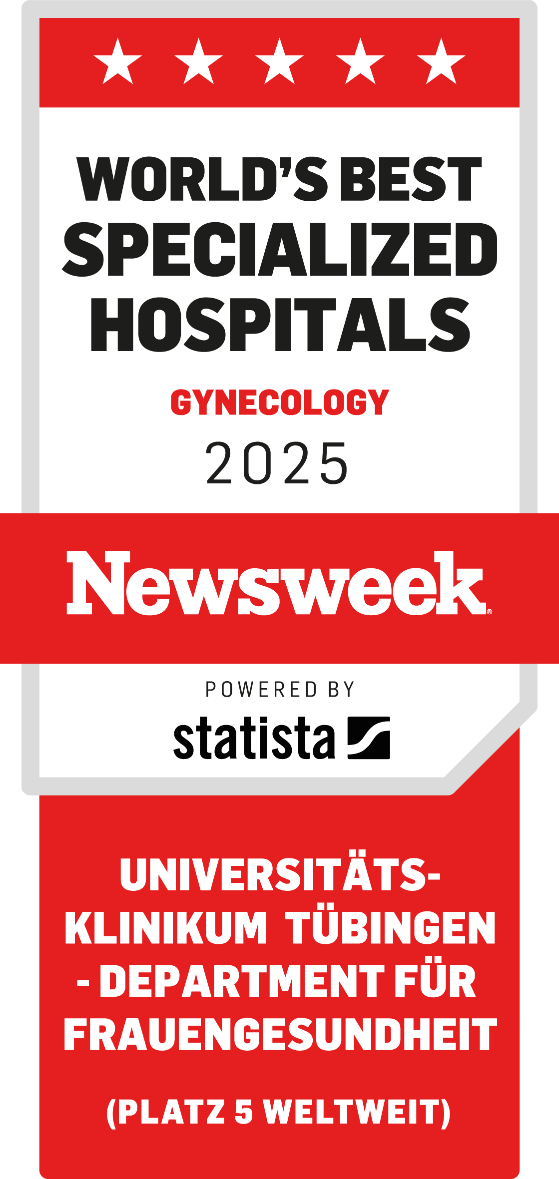 Newsweek Qualitäts-Siegel