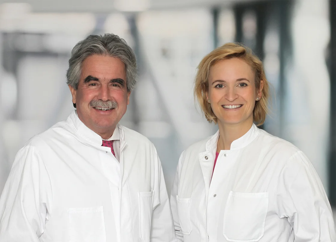 Die Direktion der Klinik im Doppelportrait