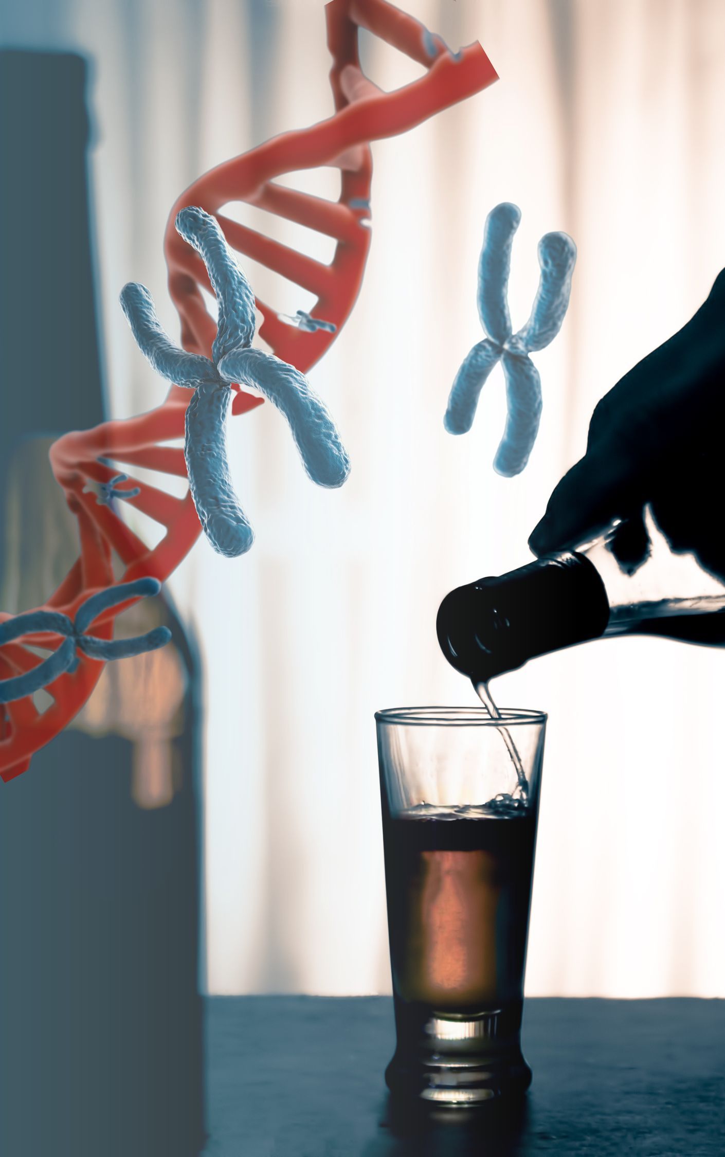 Alkohol und DNA