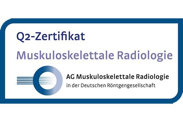 Q2 Zertifikatssiegel Muskuloskelletale Radiologie